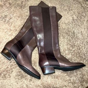 Cole Haan Brown Heeled Boots